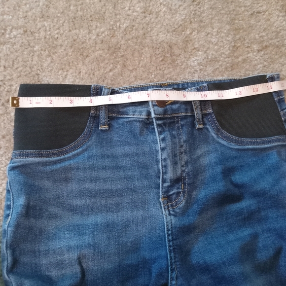 Judy Blue Maternity Jeans Women's Size 7/28 Skinny Fit Ankle - Picture 6 of 9